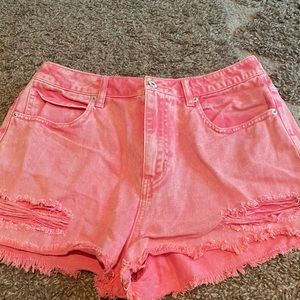 Worn once forever 21 Jean shorts